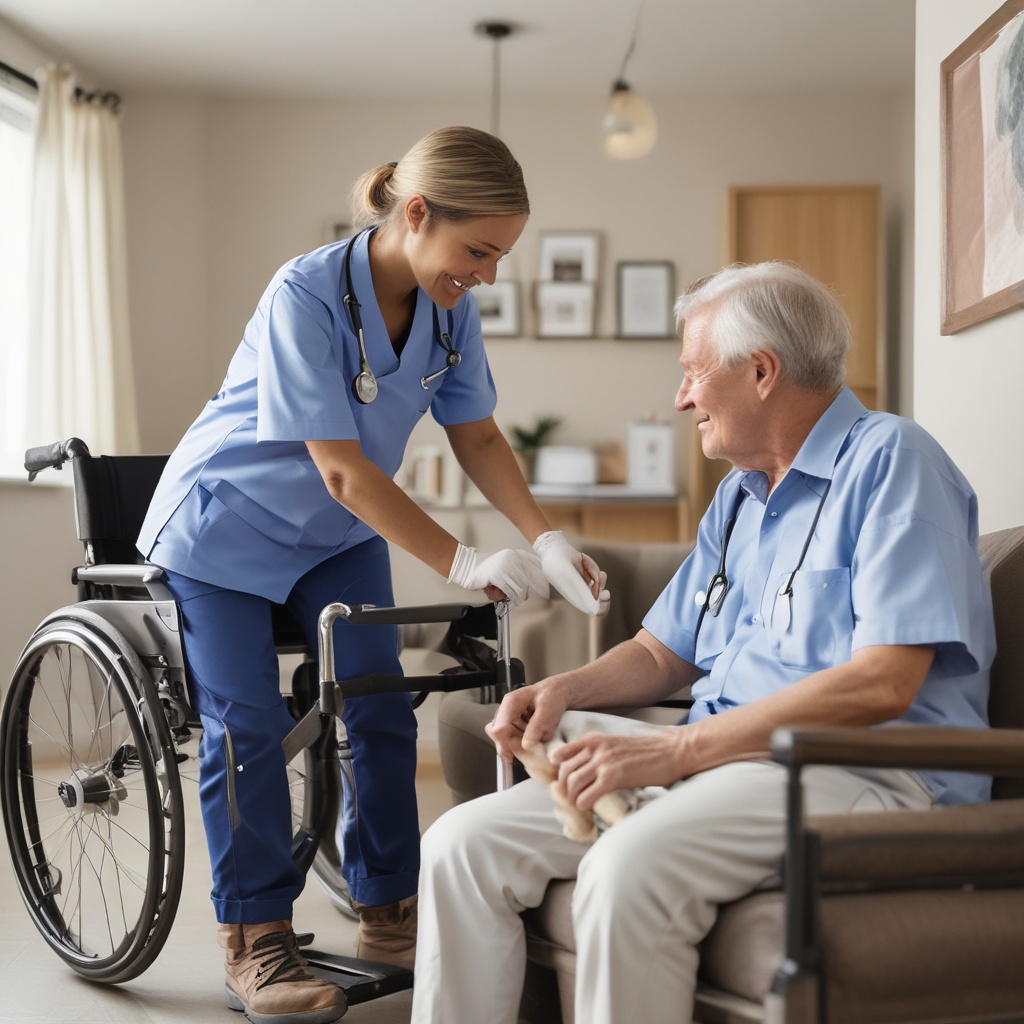 Home health worker 1