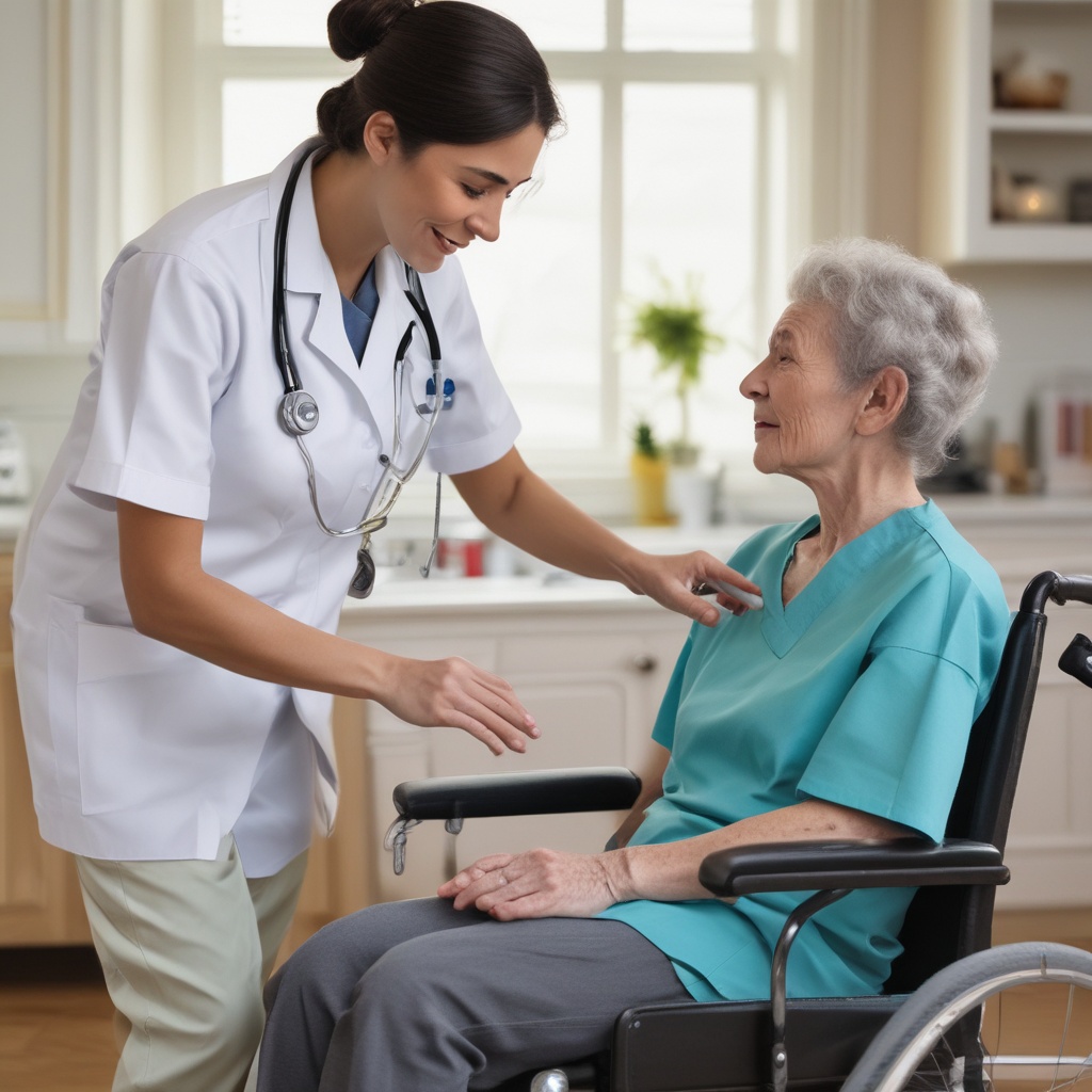 Home health worker 2